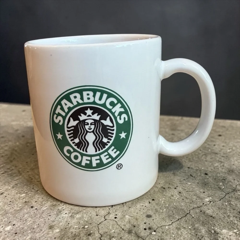 2004 Starbucks Siren Mermaid Classic Logo 8 oz Coffee Mug